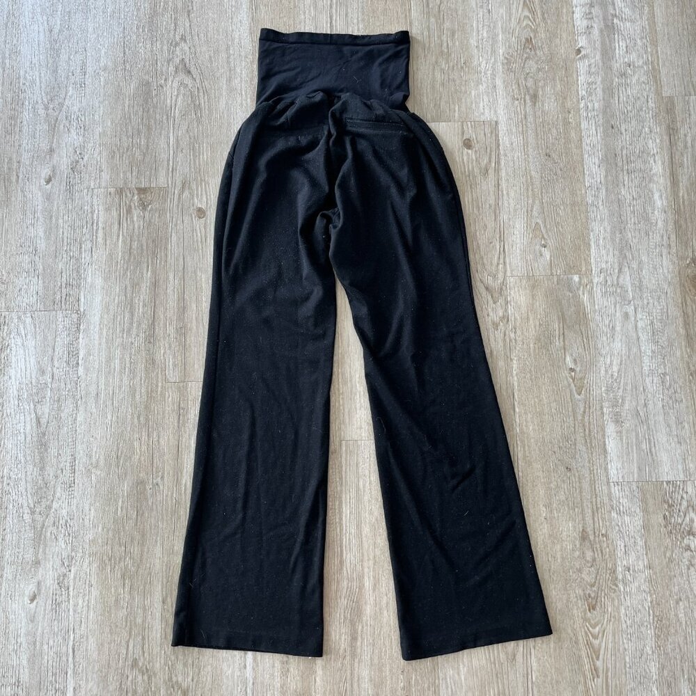 Womens Motherhood Maternity Black Casual Pants - L - Picture 5 of 7